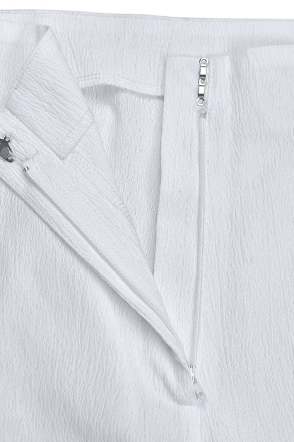 Asymmetrical Button Cami Pant Set