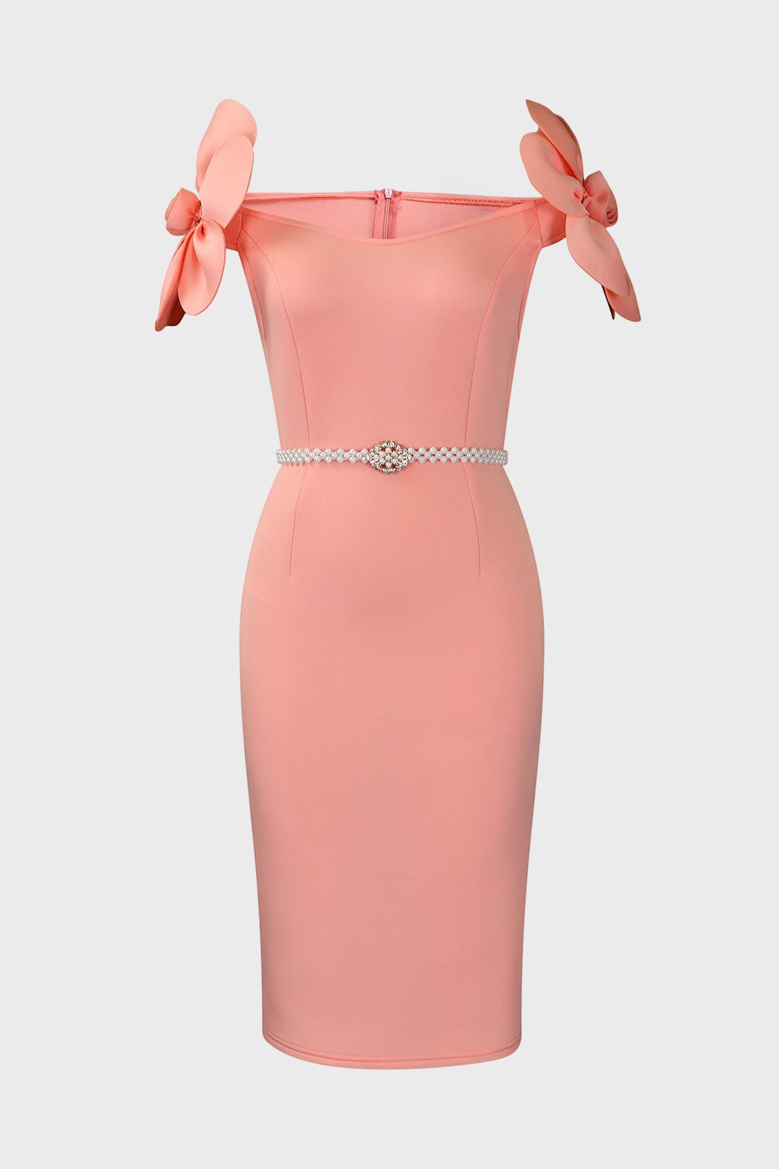 Flower Slim Hip Dress