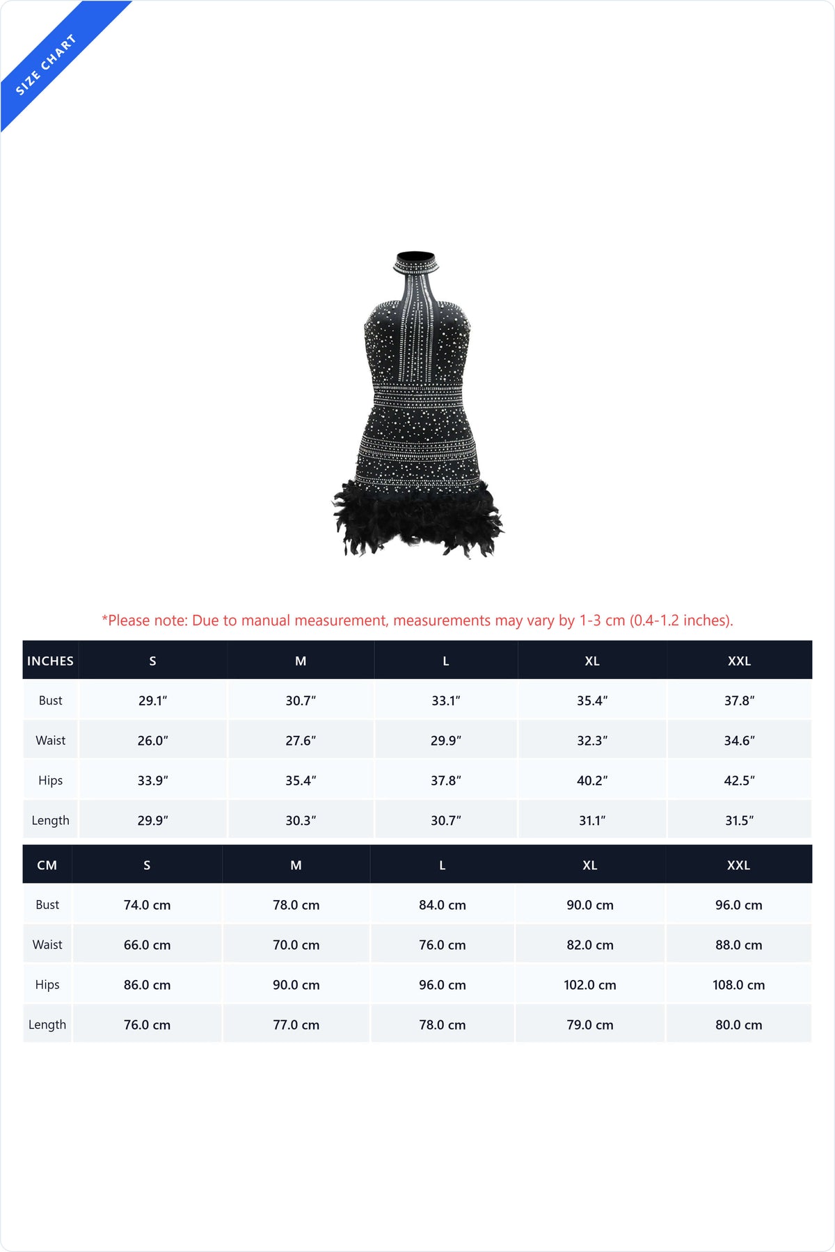 Rhinestone Halter Feather Trim Mini Dress