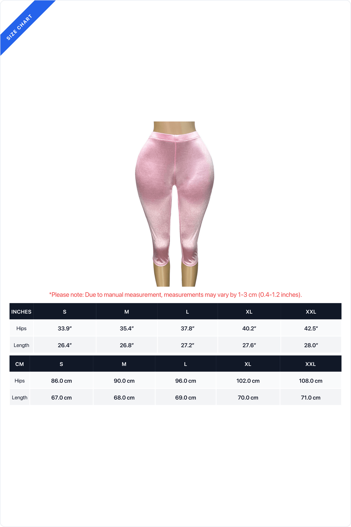 Stretch Satin Capri Pants