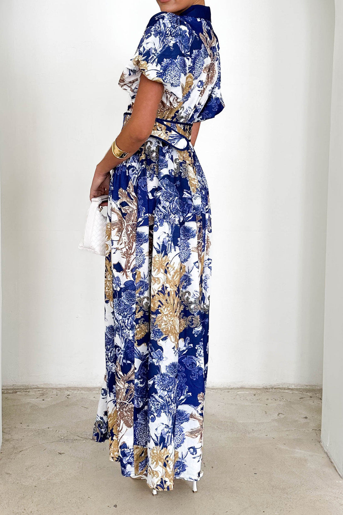 Tiered Ruffle Maxi Dress