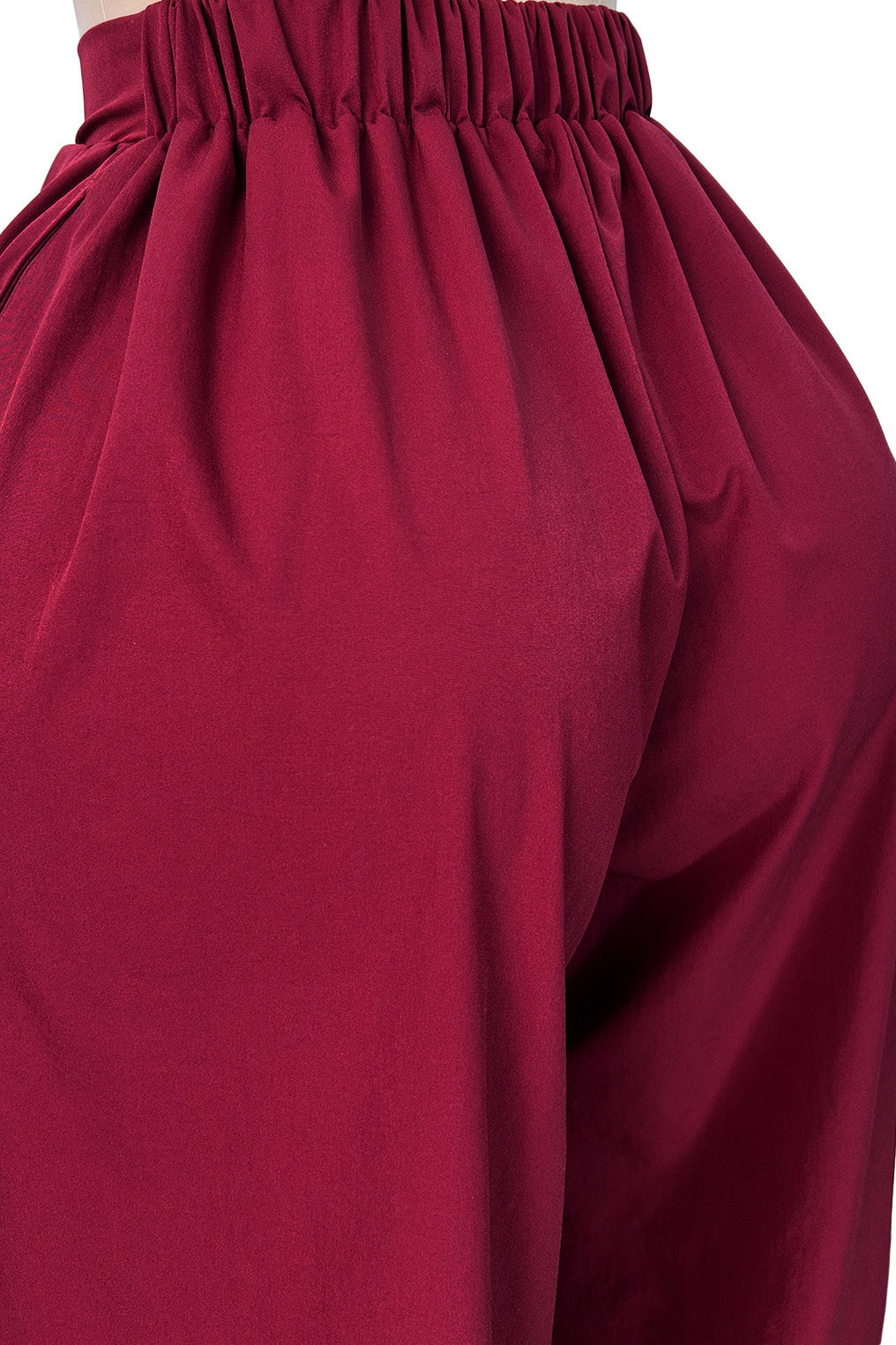 Pleated Balloon Leg Culotte