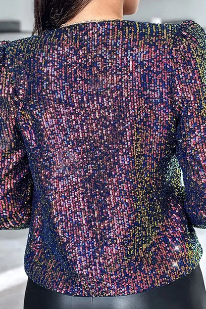 Multi Color Sequin Jacket