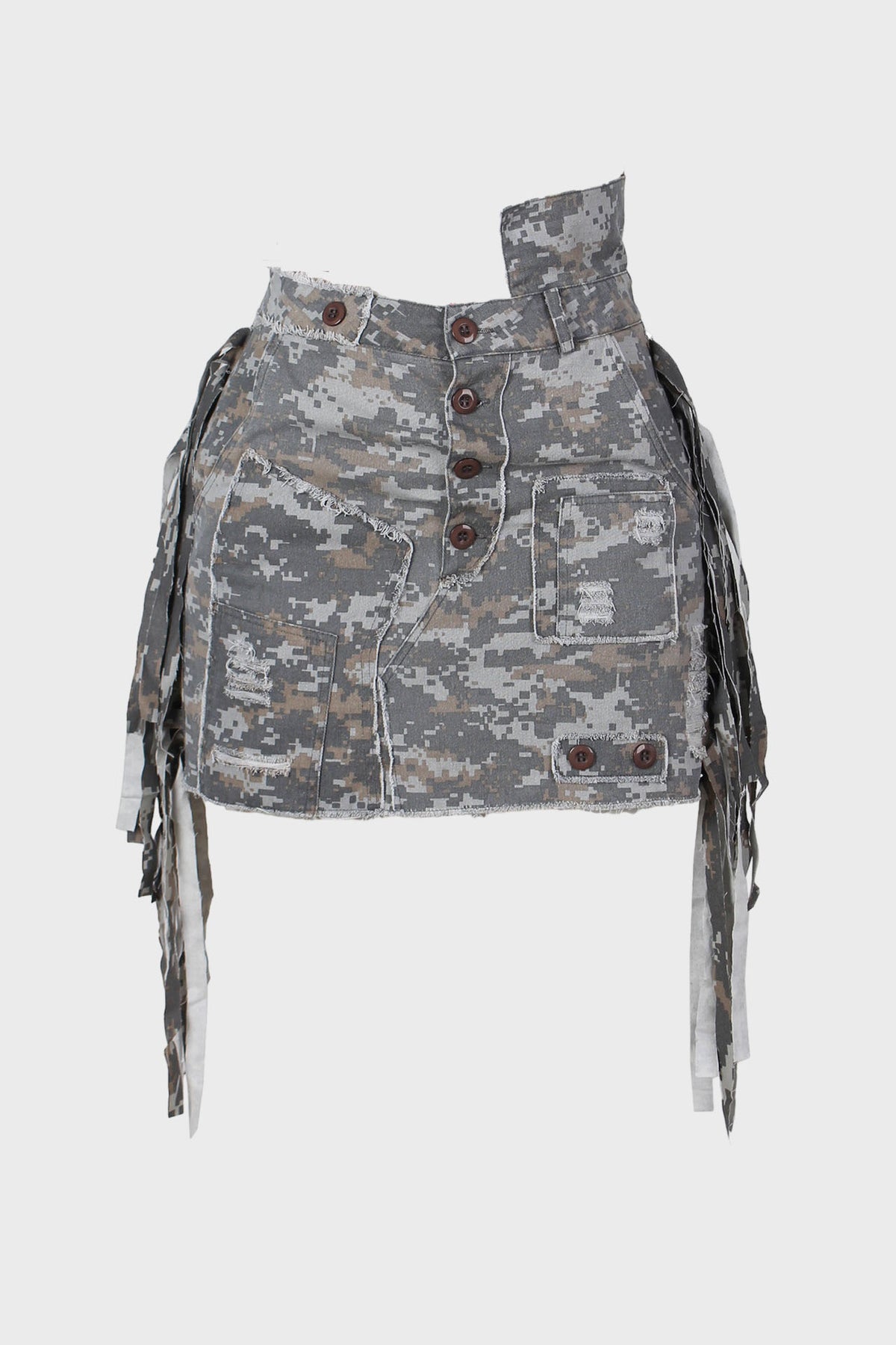 Camouflage Tassel Skirt
