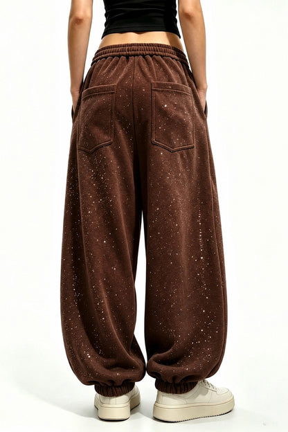 Embellished Oversized Sweatpant