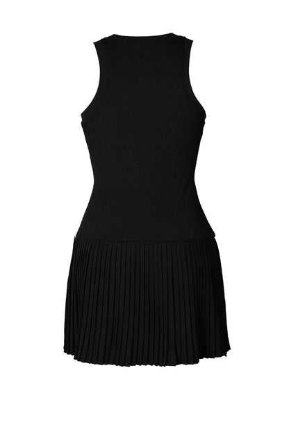 Sleeveless Bodycon Striped Mini Dress
