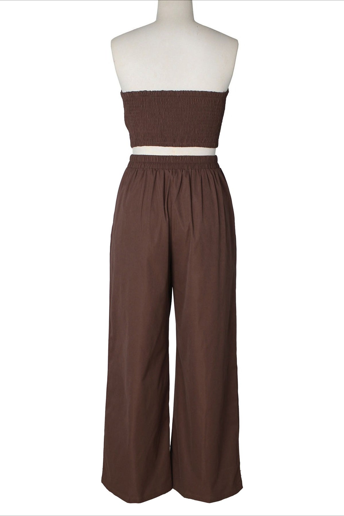 Asymmetrical Bandeau Pant Set