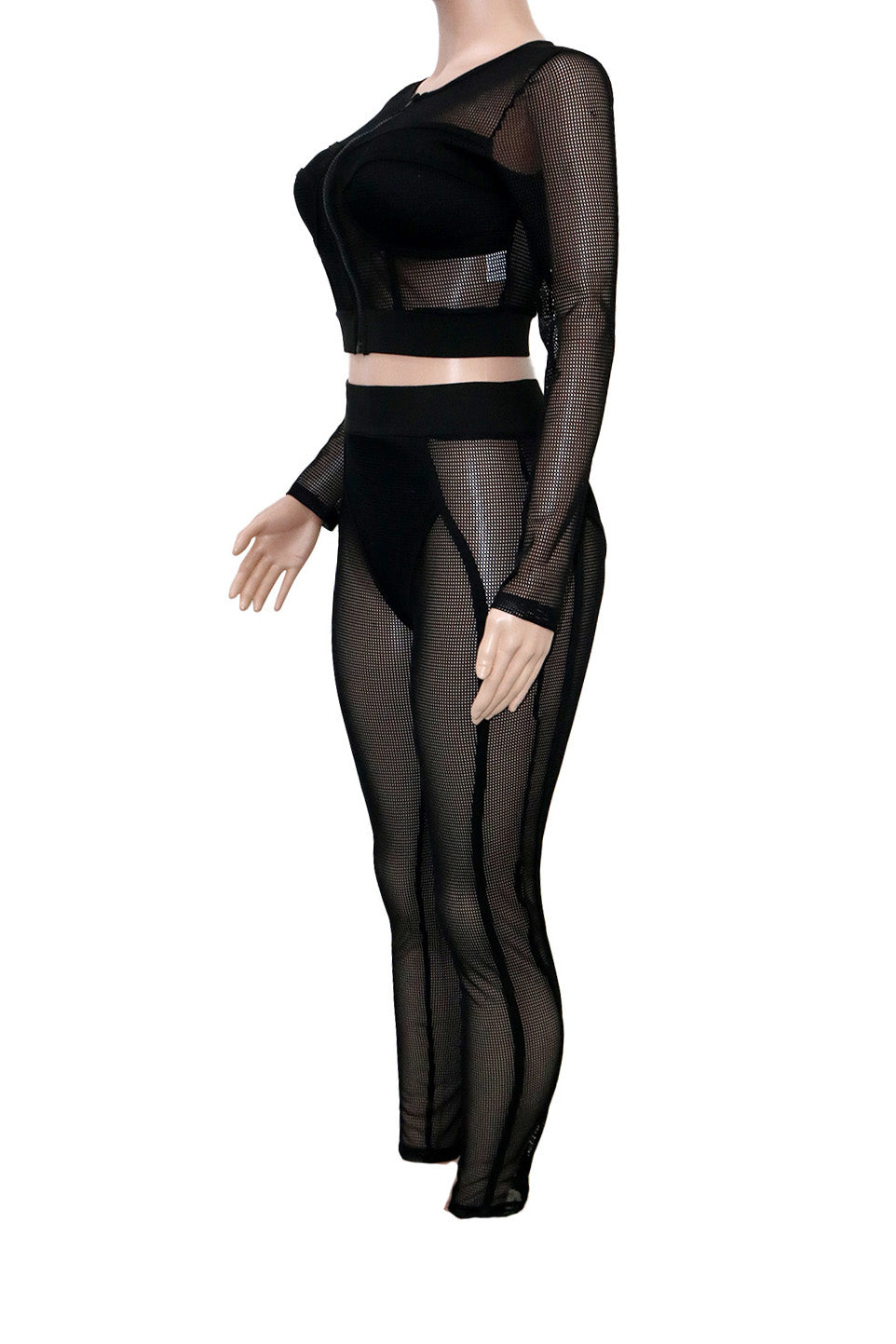 Mesh Two-Piece Set