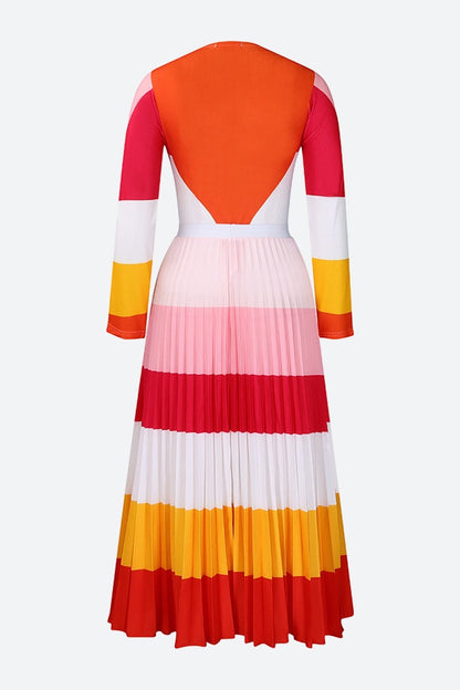 Pleated Skirt Set