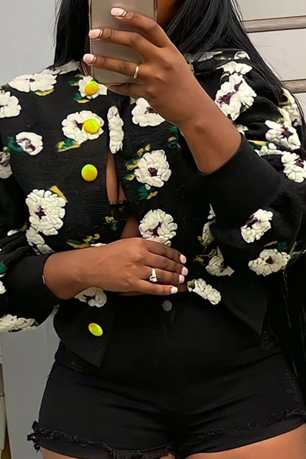 Flower Bomber Jacket