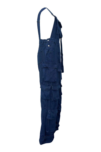Streetwear Denim Jumpsuit