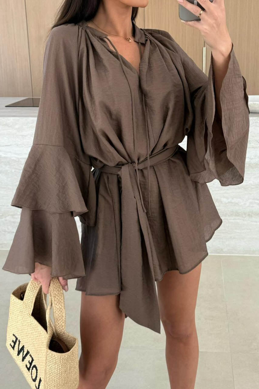 Ruffles Mini Dress