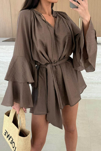 Ruffles Mini Dress