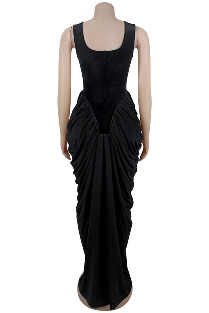 Sleeveless Backless Bodycon Dress