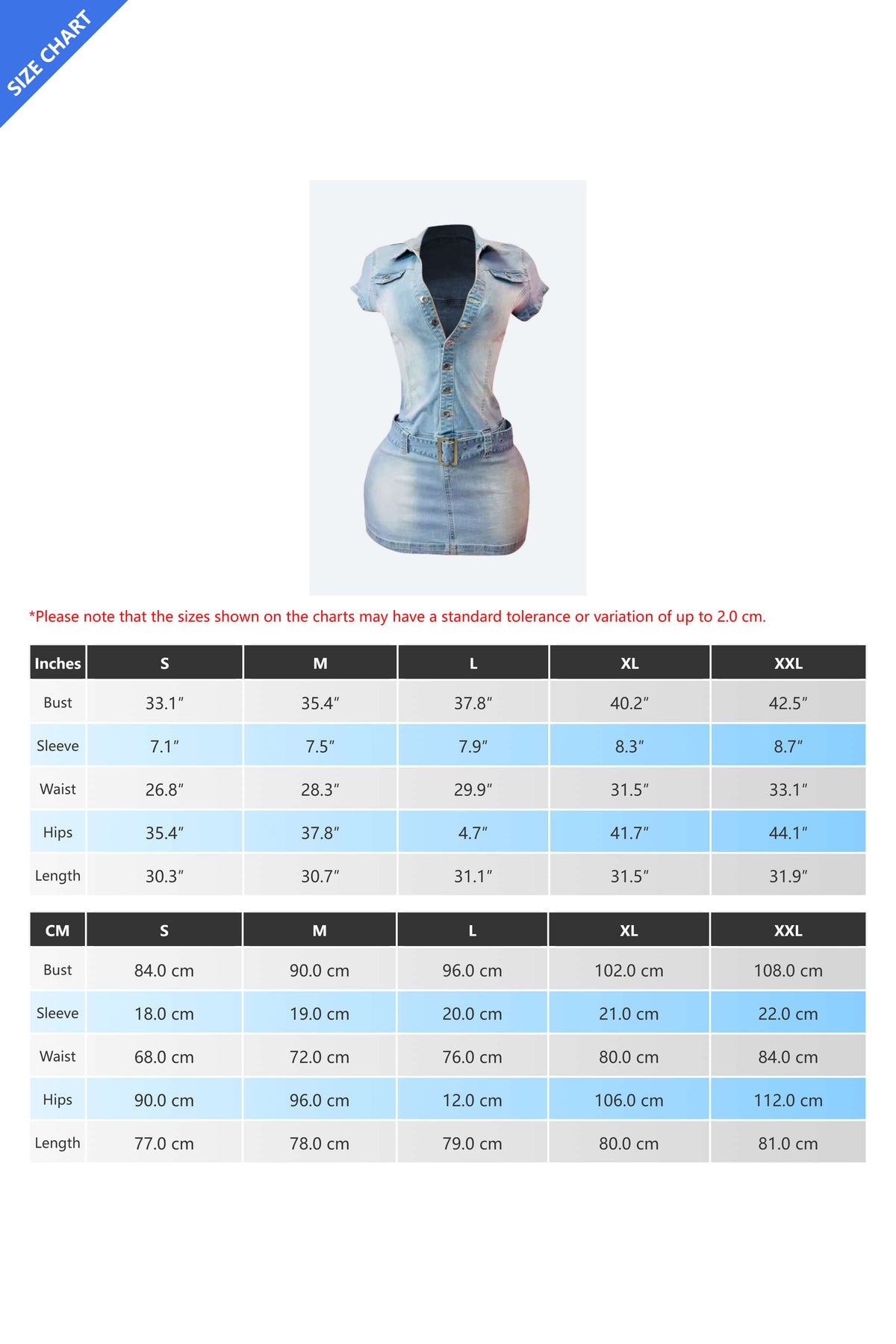 Stretchy Denim Bodycon Dress