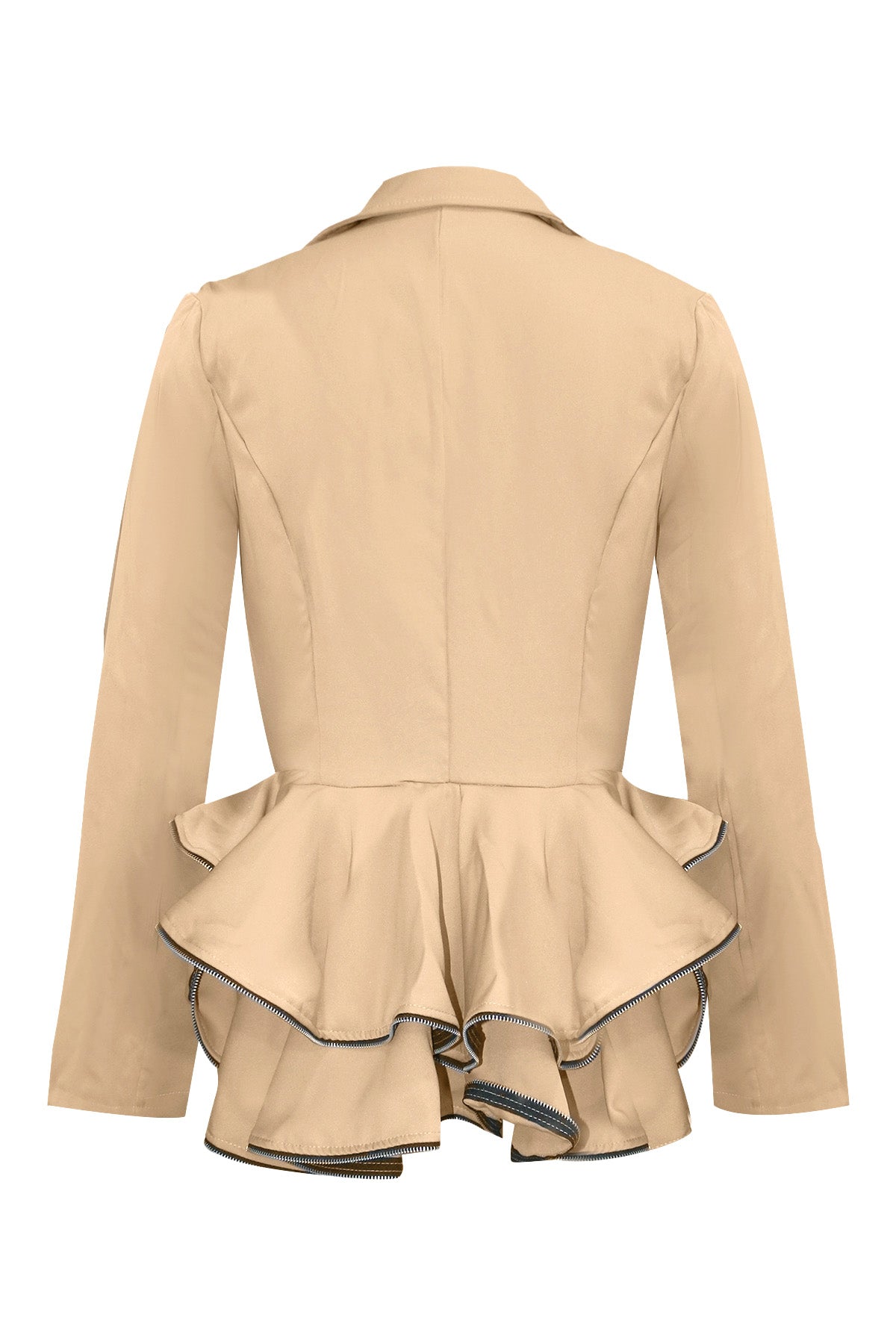 Double-Breasted Blazer Coat