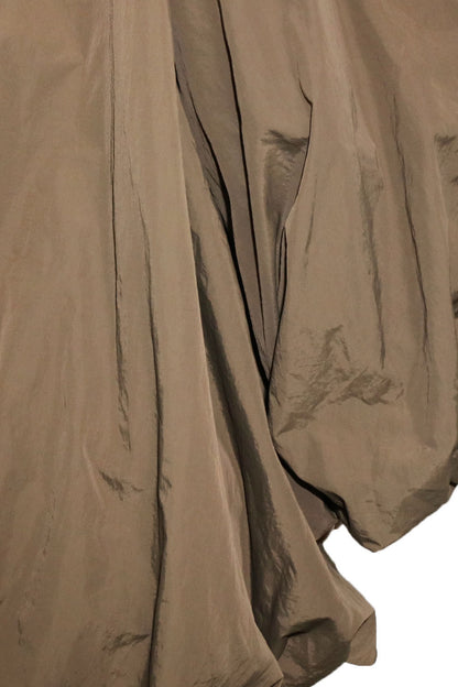 Oversized Zip-Up Bubble Jacket