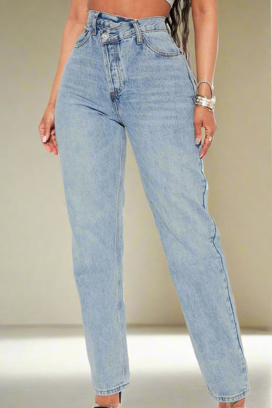 Straight Leg Jeans