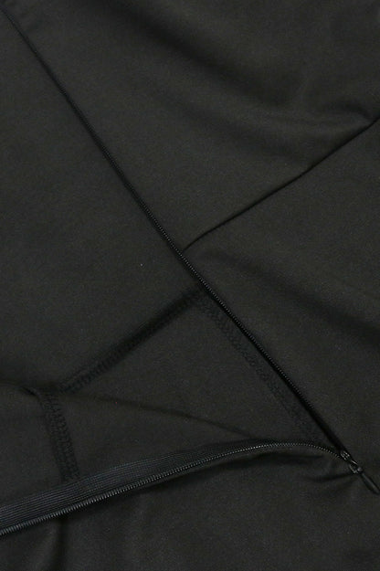 Folded Shell Sway V-Neck Wide Leg Jumpsuit