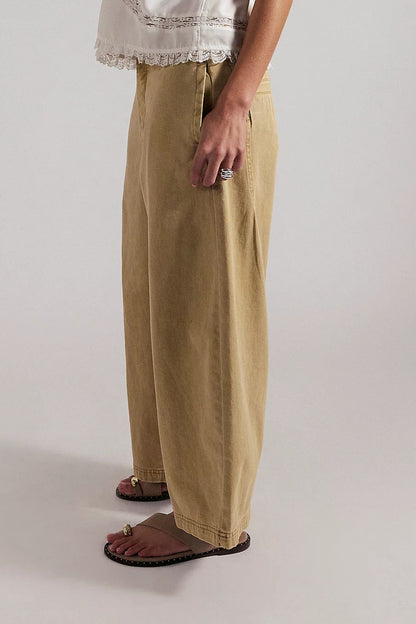 Cropped Wide-Leg Jeans