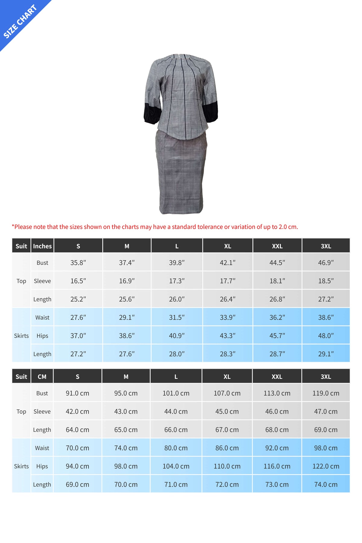 Bodycon Two-Piece Professional Skirt Set