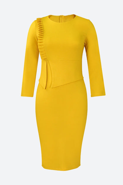 Casual Elegant Solid Versatile Dress