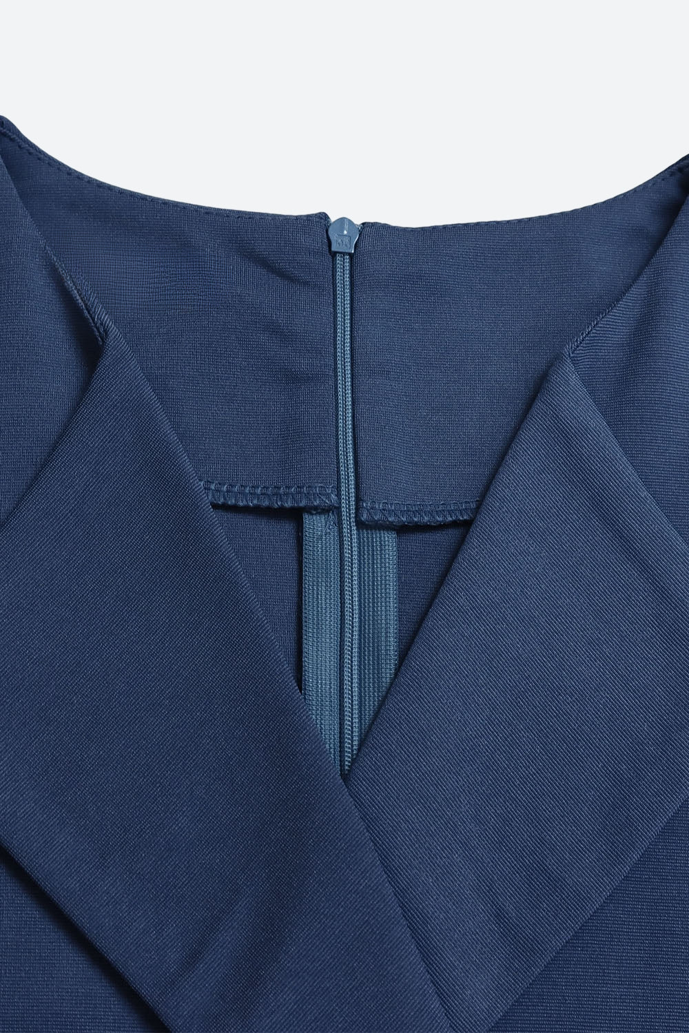 Three-Quarter Sleeve Ruched Waist Dress