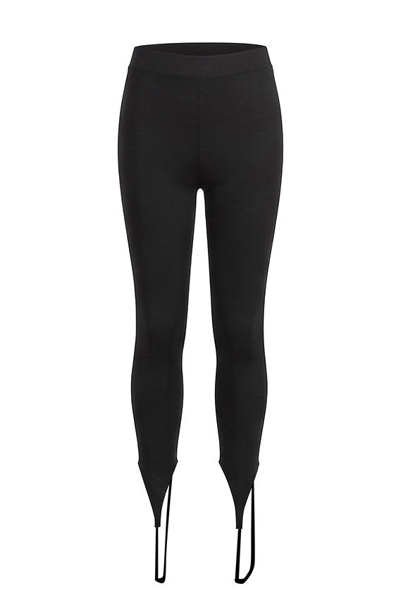 Fringe Crop Top & Stirrup Leggings Set