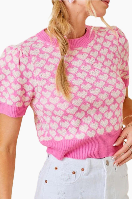 Heart Detail Sweater