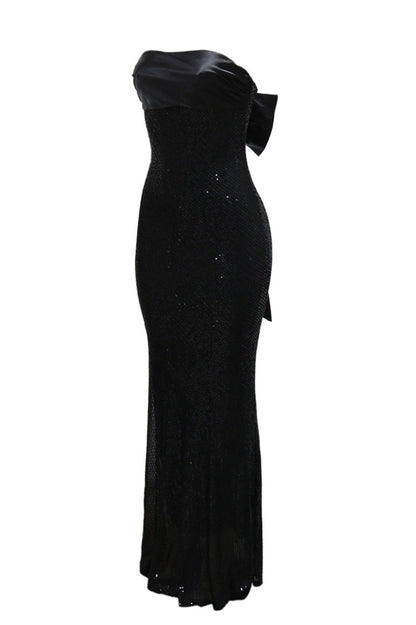 Strapless Sequin Mermaid Dress