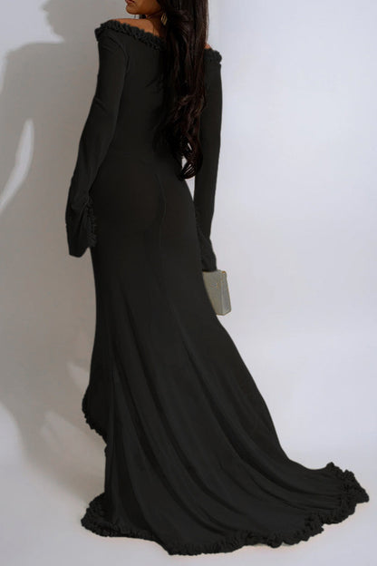 Maxi Ruffle Dress