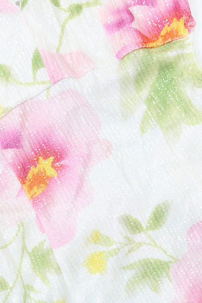 Blossom Sequin Floral Maxi Dress