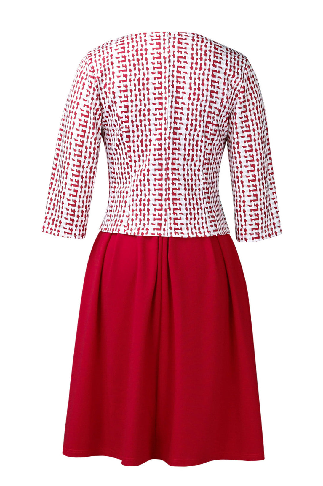 2-Piece Tailored Jacket & A-Line Dress Set