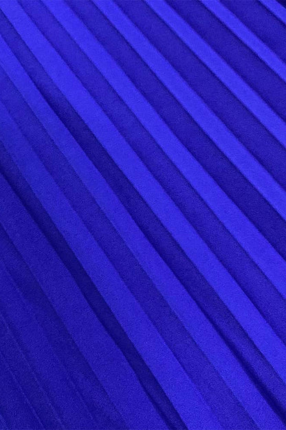 High Waist Pleated Dress