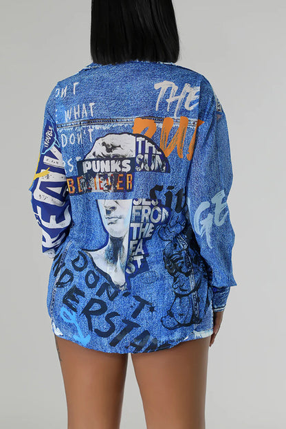 Printed Graffiti Set