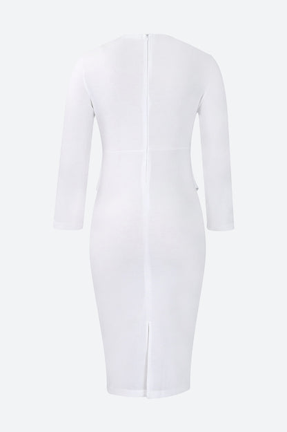 Casual Elegant Solid Versatile Dress