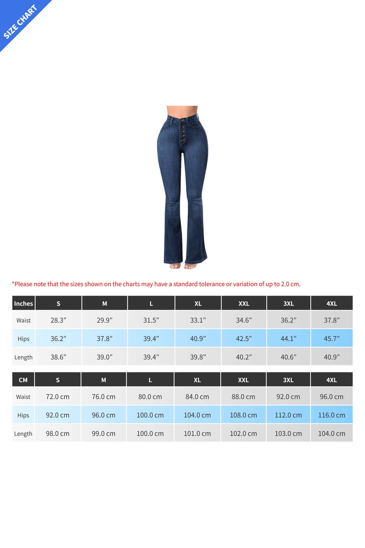 High Waist Stretch Wide Leg Jeans