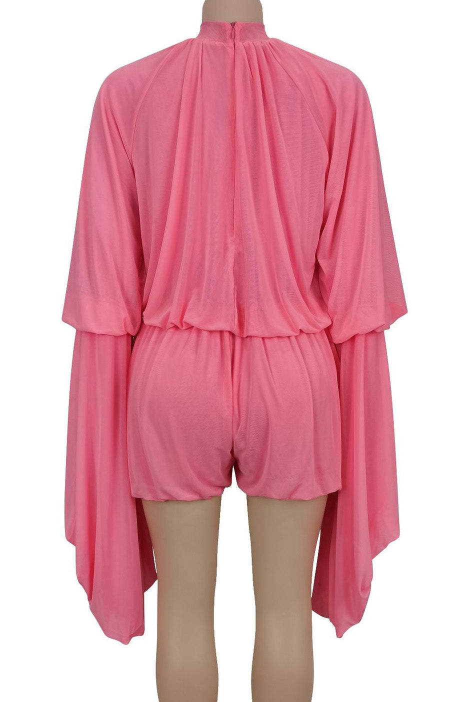 Dream Ruffle Draped Romper