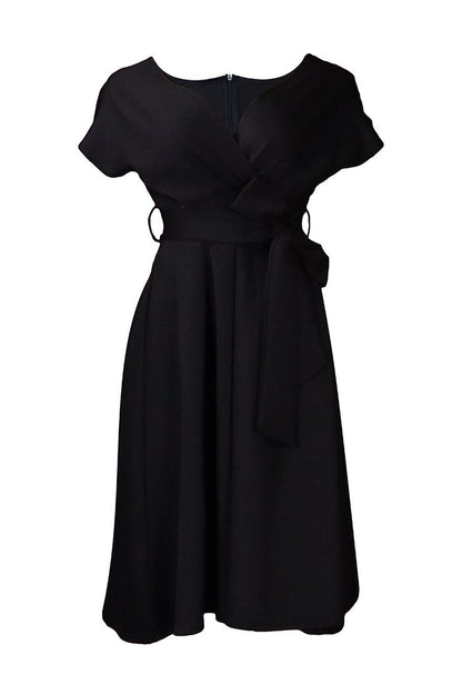 Fallen Shoulder Midi Dress