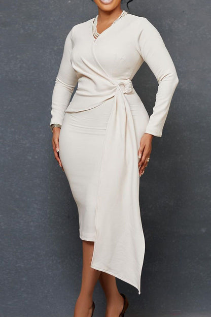 Side Knot Bodycon Dress