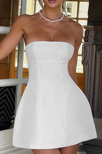 Strapless Mini Dress