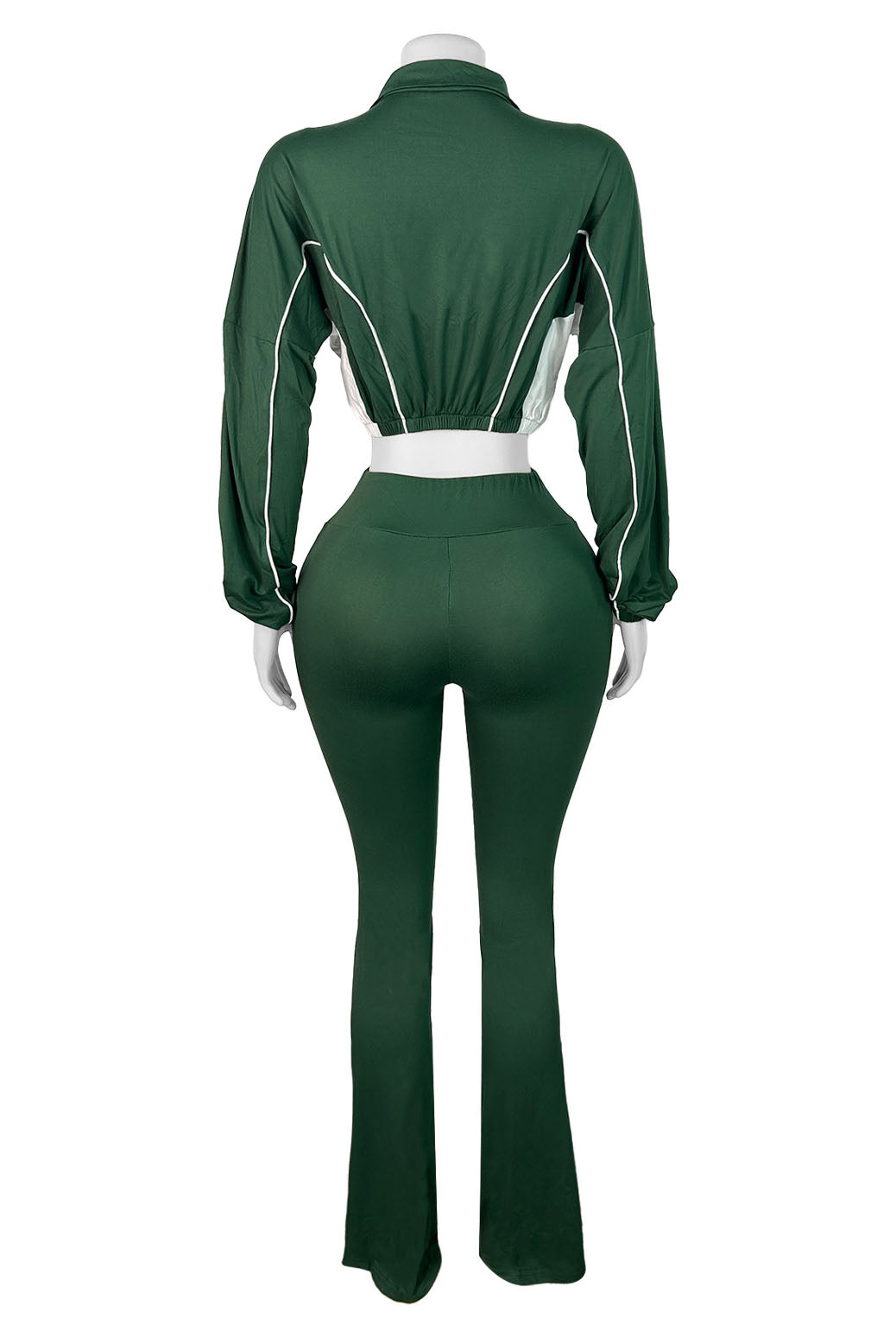 Slim Fit Pants & Cropped Jacket