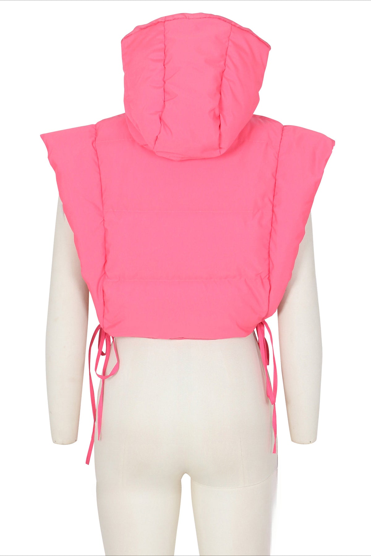 Self Tie Puffer Vest