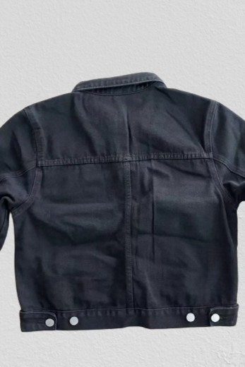 Denim Cropped Jacket