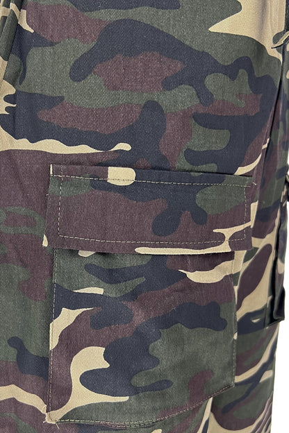 Camo Cargo Jumpsuit
