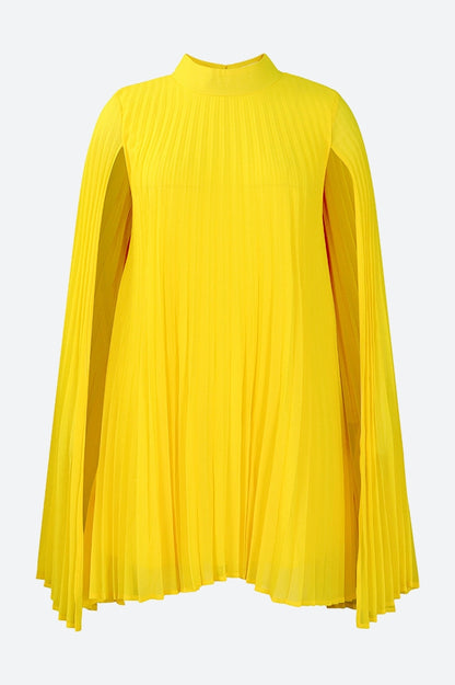 Pleats All Day Batwing Dress