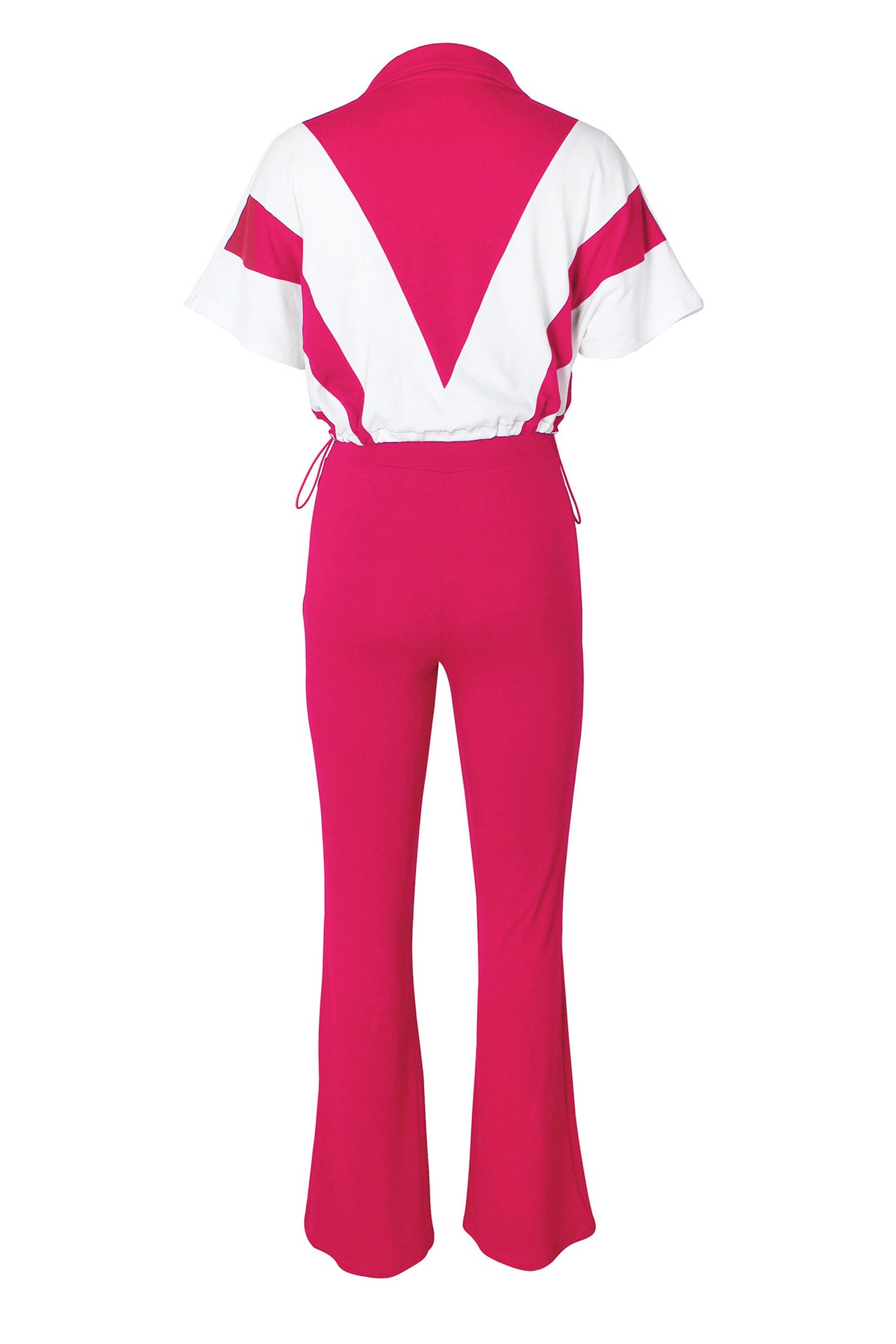 Elastic Waist Colorblock Sport 2-Piece Set