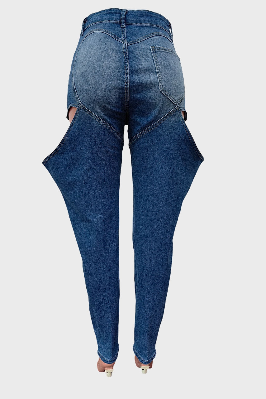 Stretch Ripped Hole Jeans