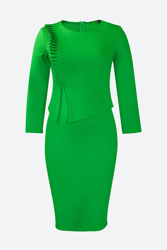 Casual Elegant Solid Versatile Dress