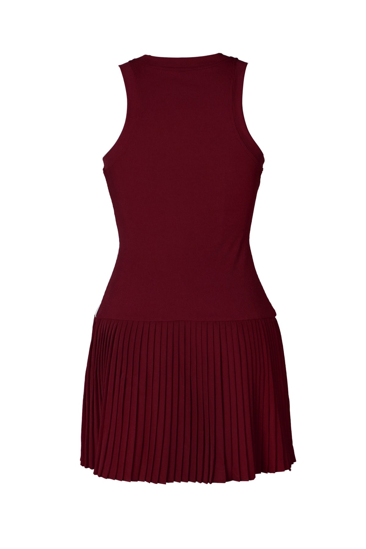 Sleeveless Bodycon Striped Mini Dress